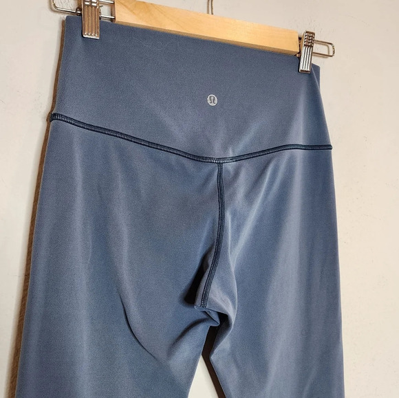 Lululemon Blue Align Crop. Women's size 8. - Picture 7 of 15